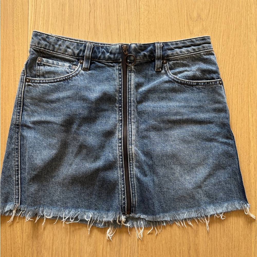Denim Blue Skirt